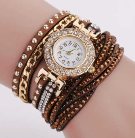 Twist Braided Bracelet Quartz Watch