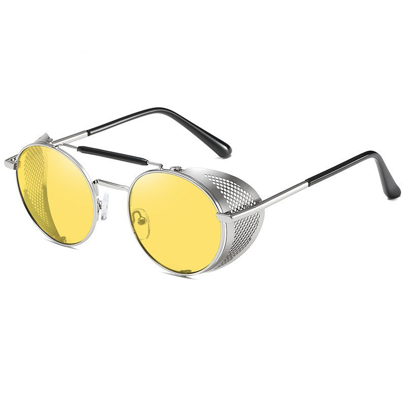 Metal retro sunglasses