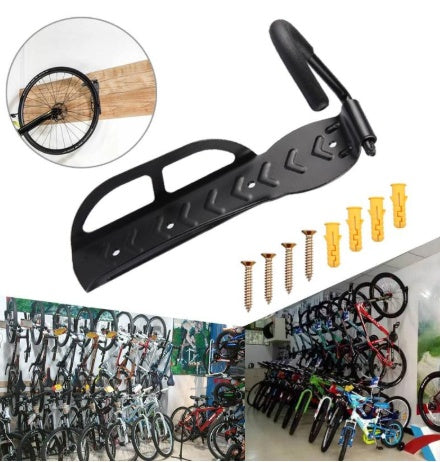 Mountain bike wall rack