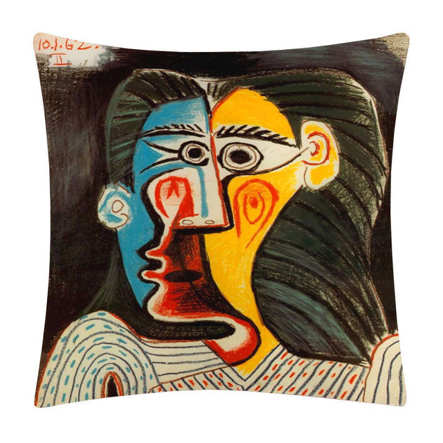 Artistic pillowcase