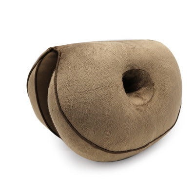 Multifunctional plush hip cushion