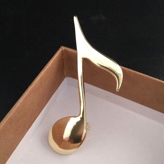 Musical Note Brooch