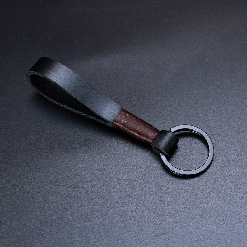 Cowhide Keychain