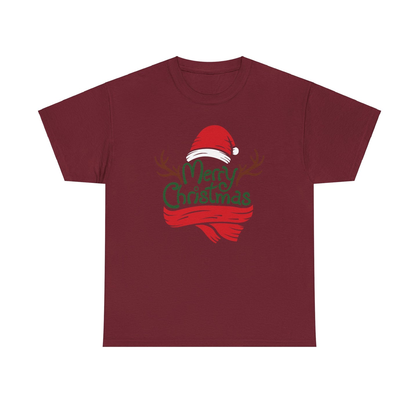 Merry Christmas, Heavy Cotton T-Shirt