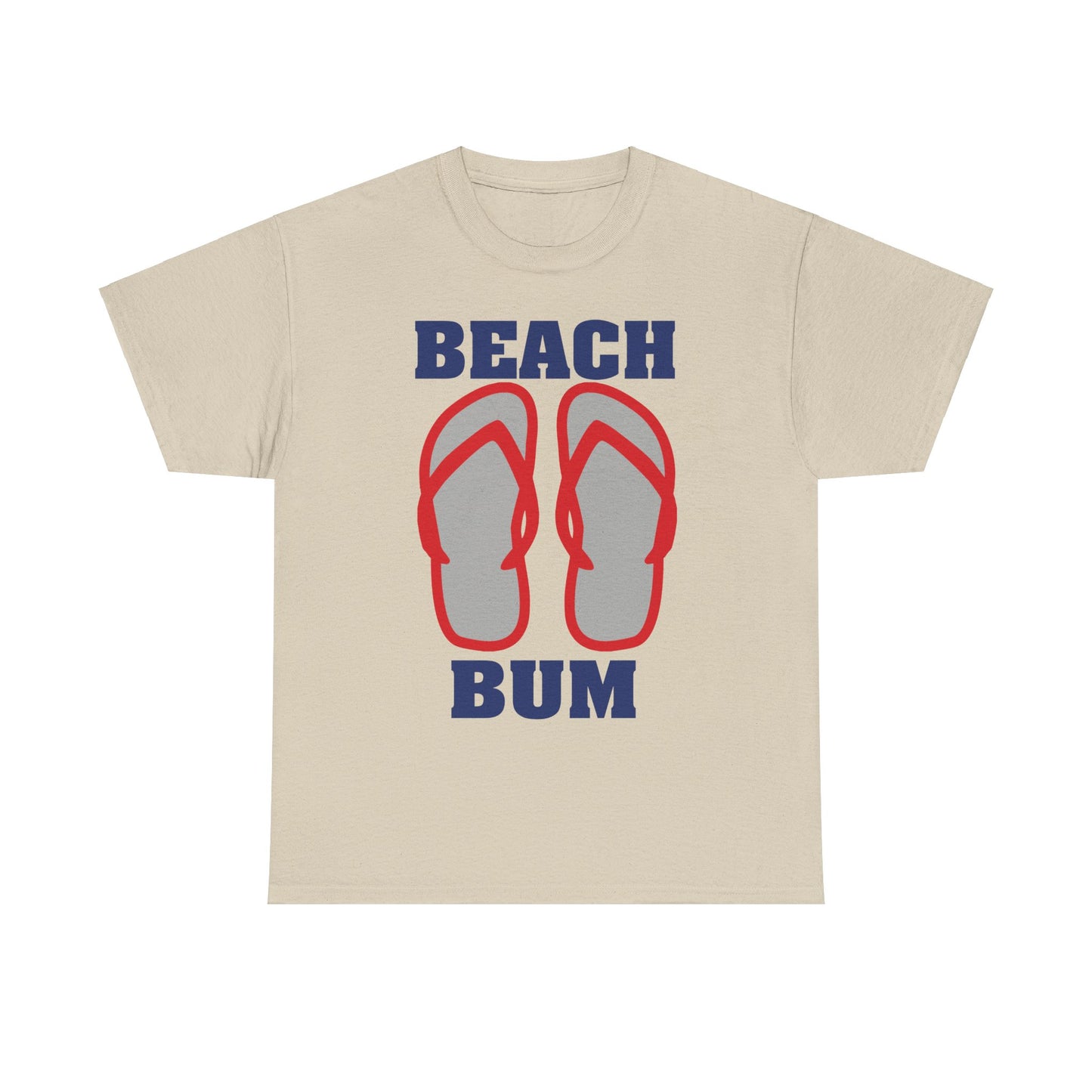 Beach Bum, Heavy Cotton T-Shirt