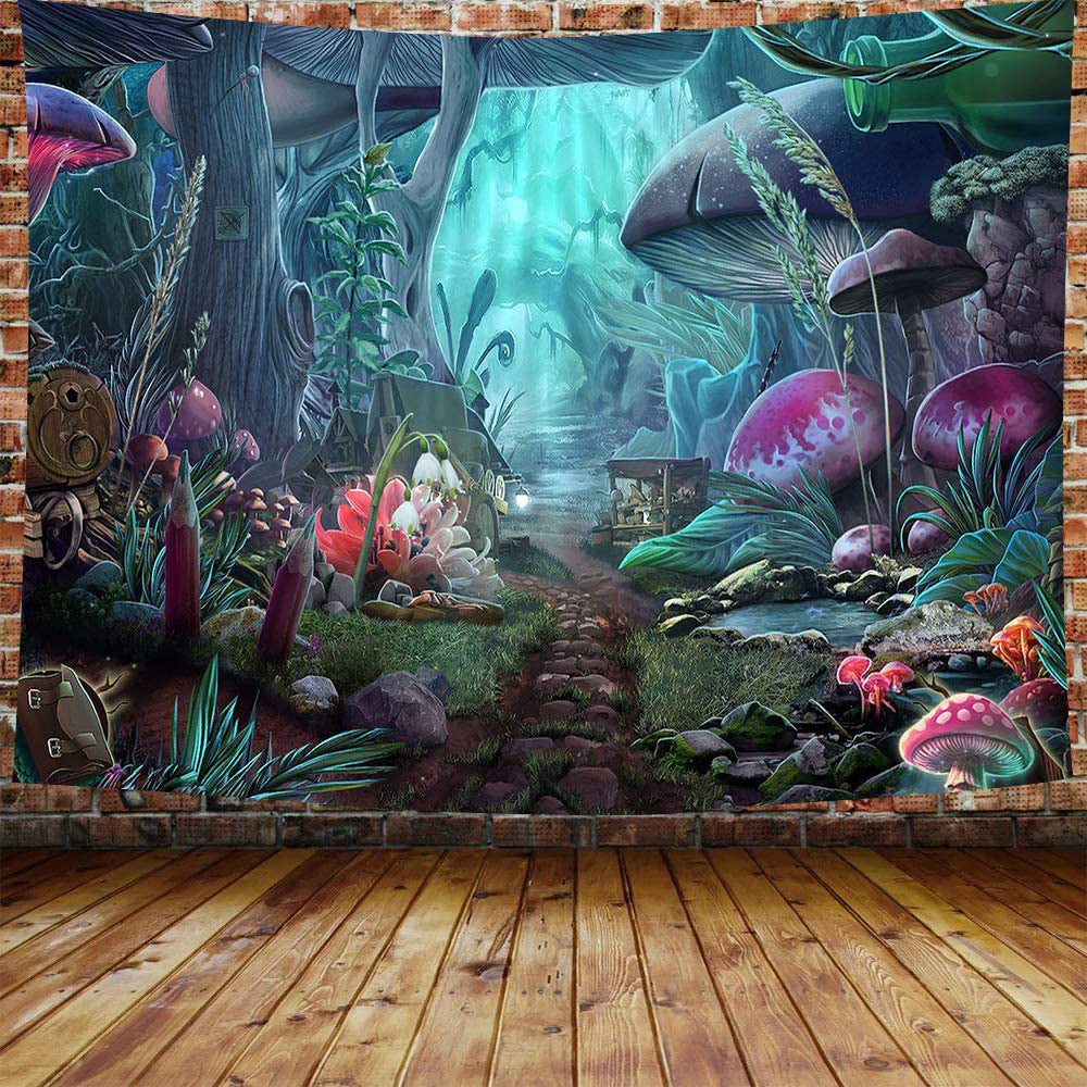 Forest wall tapestry