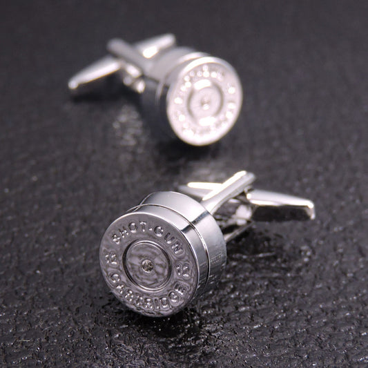 Brass Plated French Silver Cufflinks