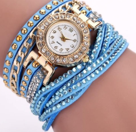 Twist Braided Bracelet Quartz Watch