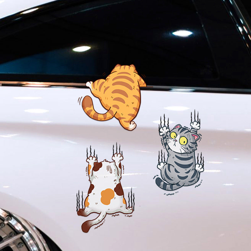 Scratch Pet Cat Car Sticker