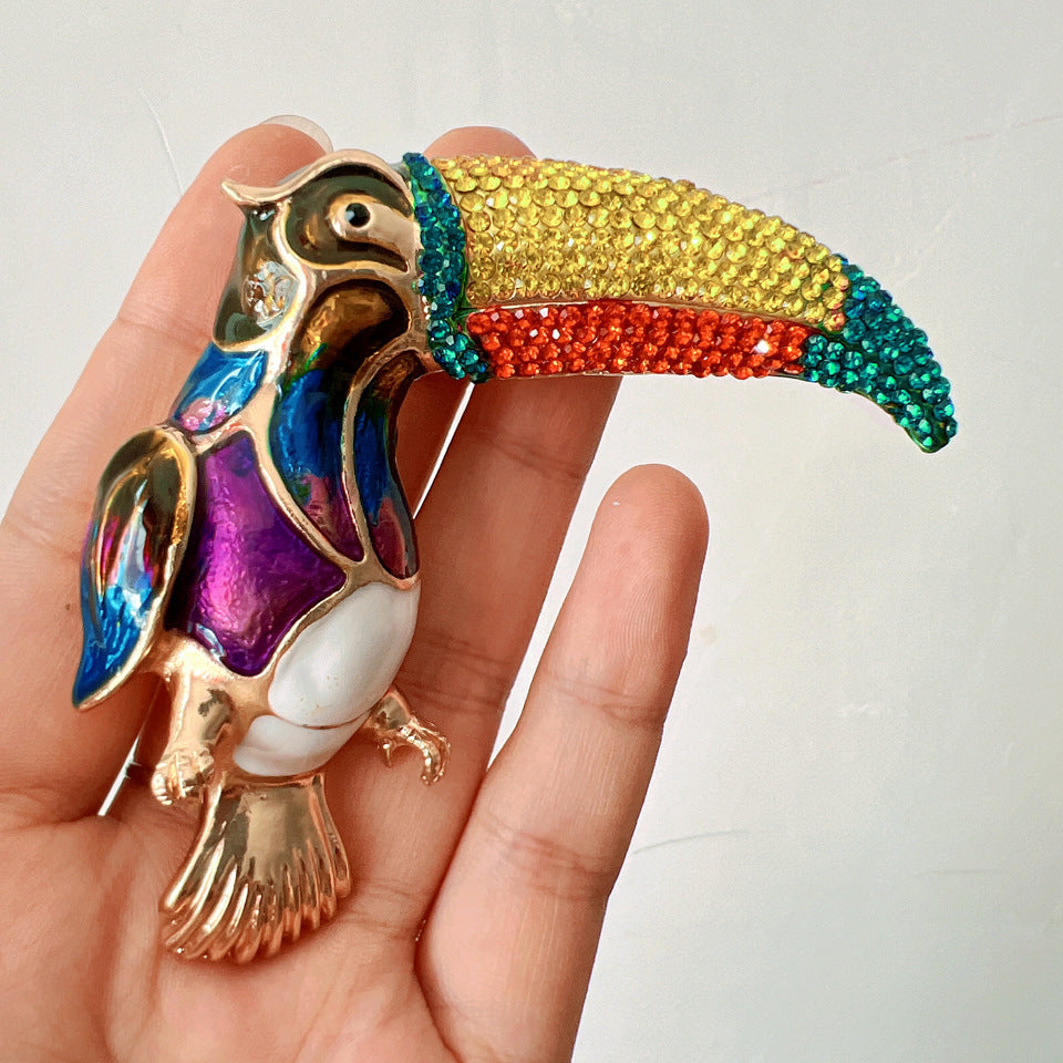 Toucan Brooch