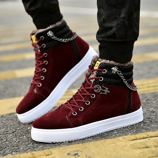 Men's Fleece-lined Sneakers