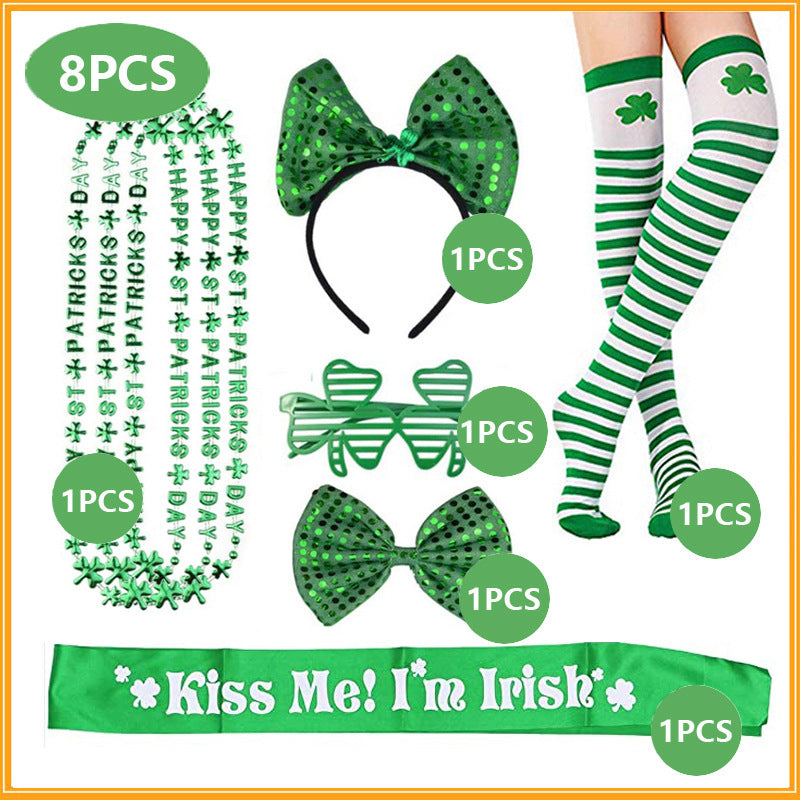 Irish Shoulder Strap Suit Party Decoration