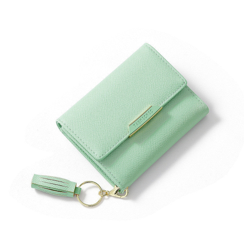 Short Tassel Small Wallet