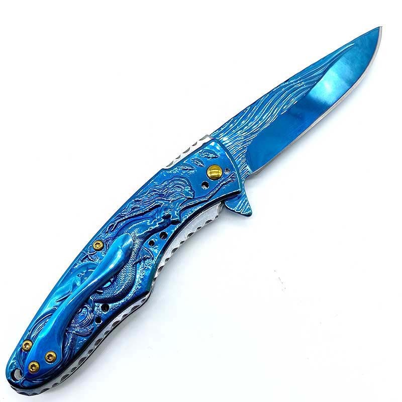 Mermaid Folding Knife