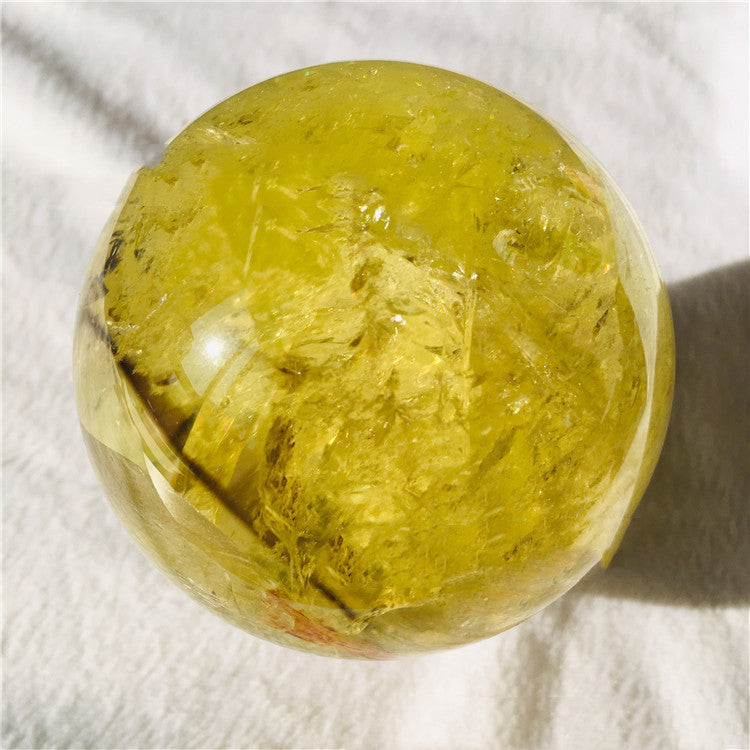 Citrine Ball Decoration