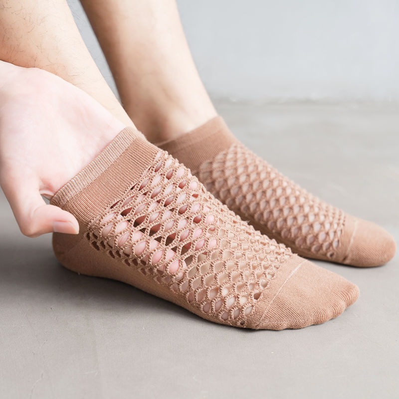 Mesh Sweat-absorbing Cotton Socks