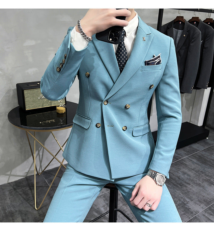 Business Formal High-grade British Style Suit