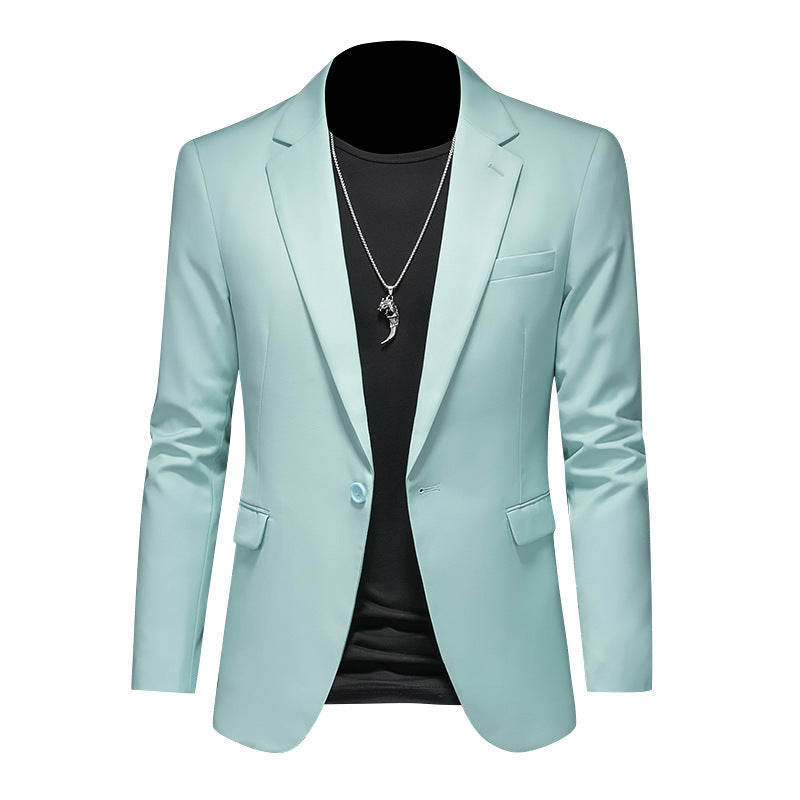 Casual Plus Size Slim-fit Suit Jacket