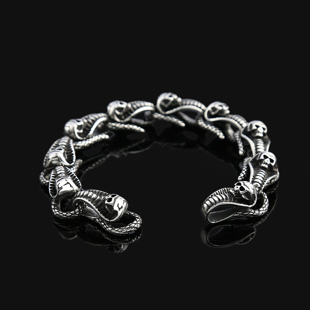 Cobra Skull Bracelet