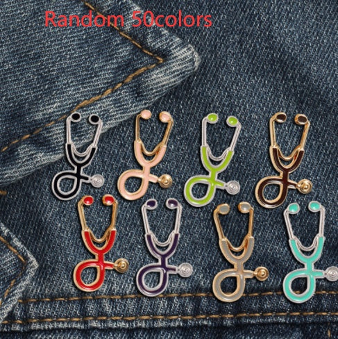 Doctor Stethoscope Brooch