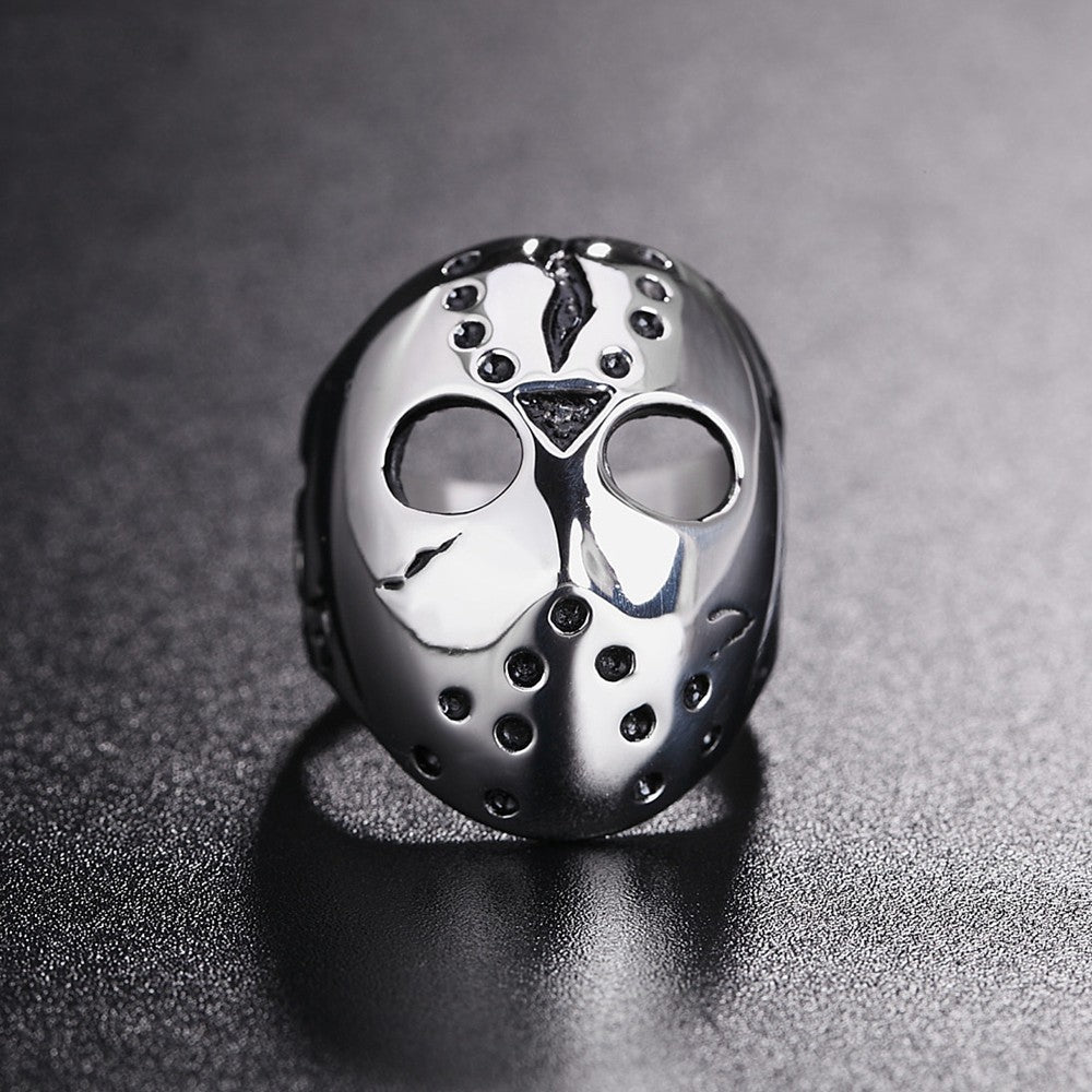 Jason Titanium Steel Ring