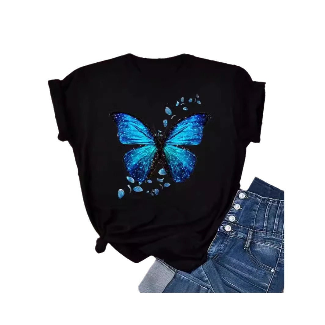 Butterfly Petal Printed T-shirt