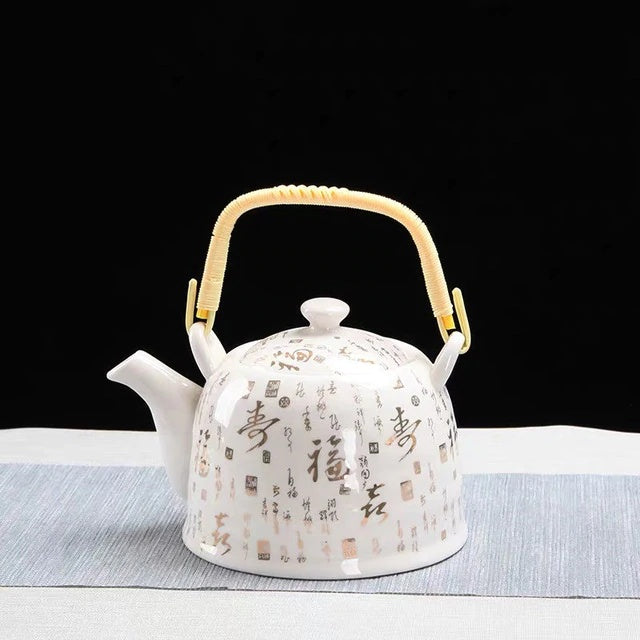 Old-Fashioned Ceramic Tea Pot