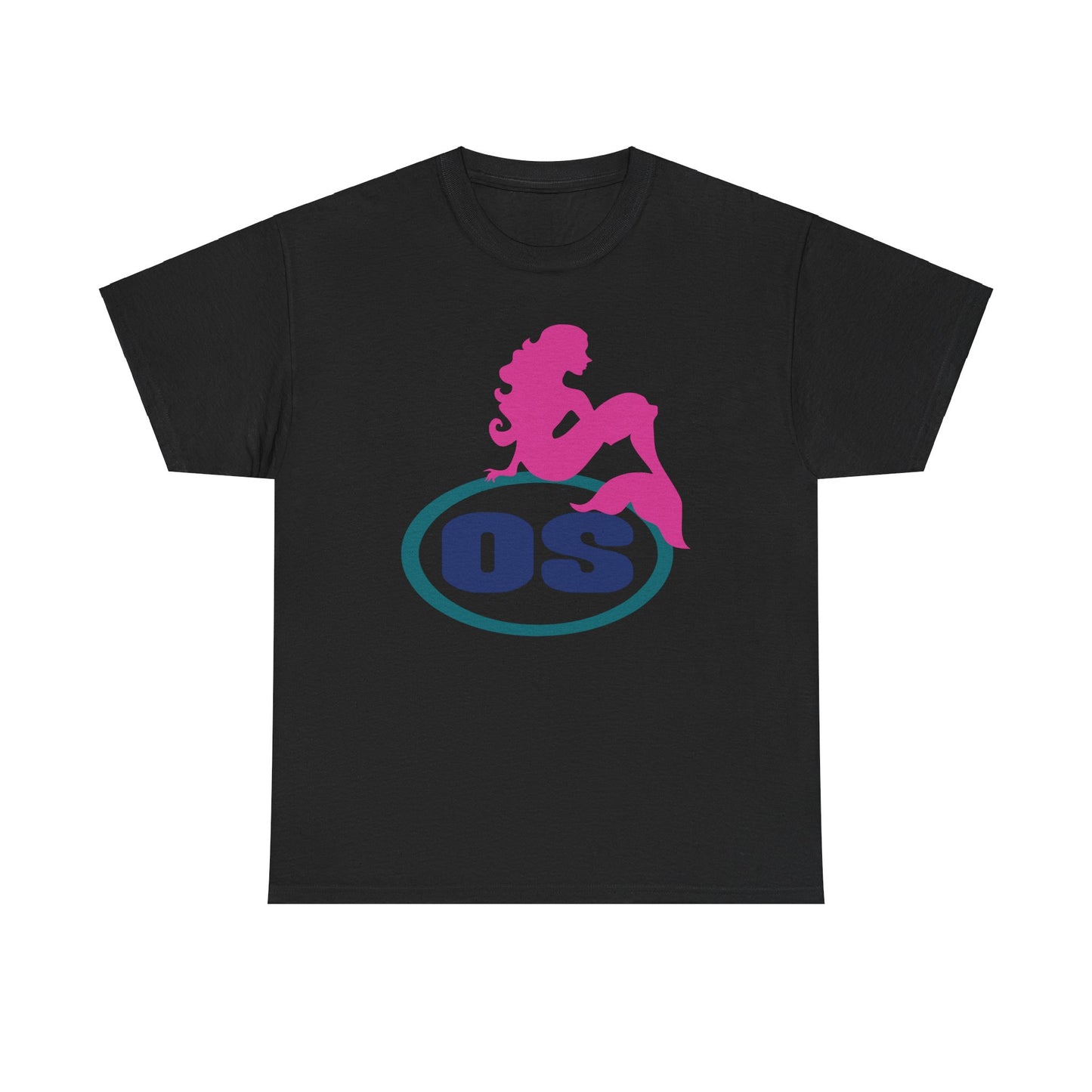 OS, Ocean Shores Mermaid, Heavy Cotton T-Shirt