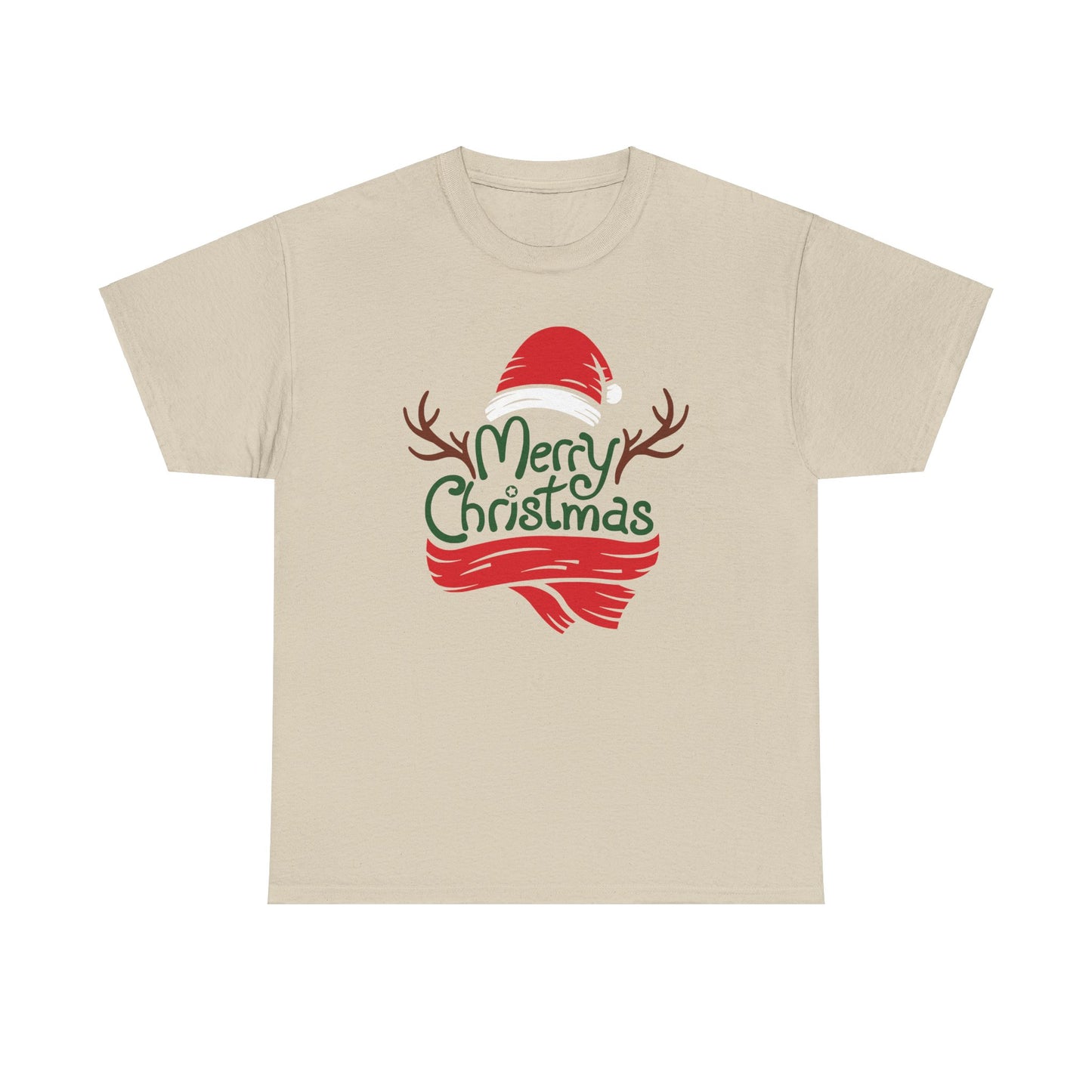 Merry Christmas, Heavy Cotton T-Shirt