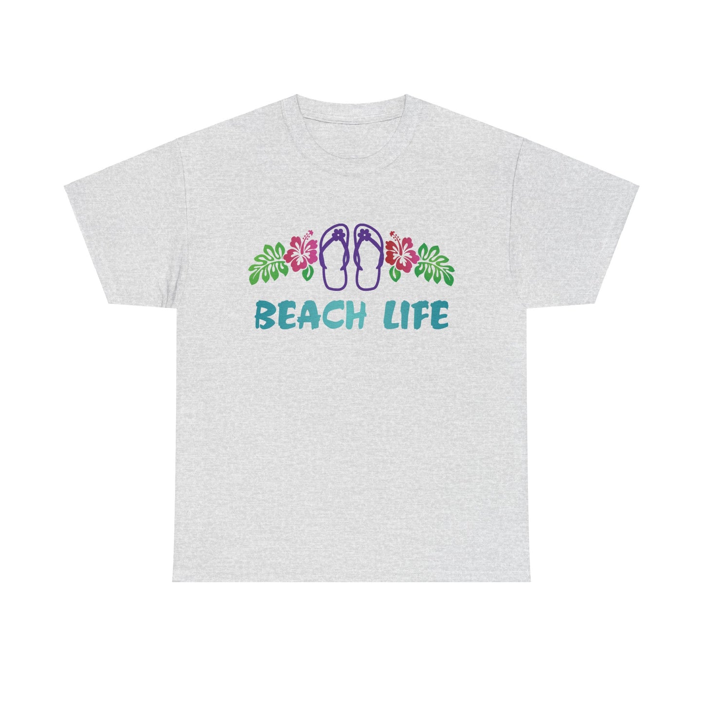 Beach Life, Heavy Cotton T-Shirt