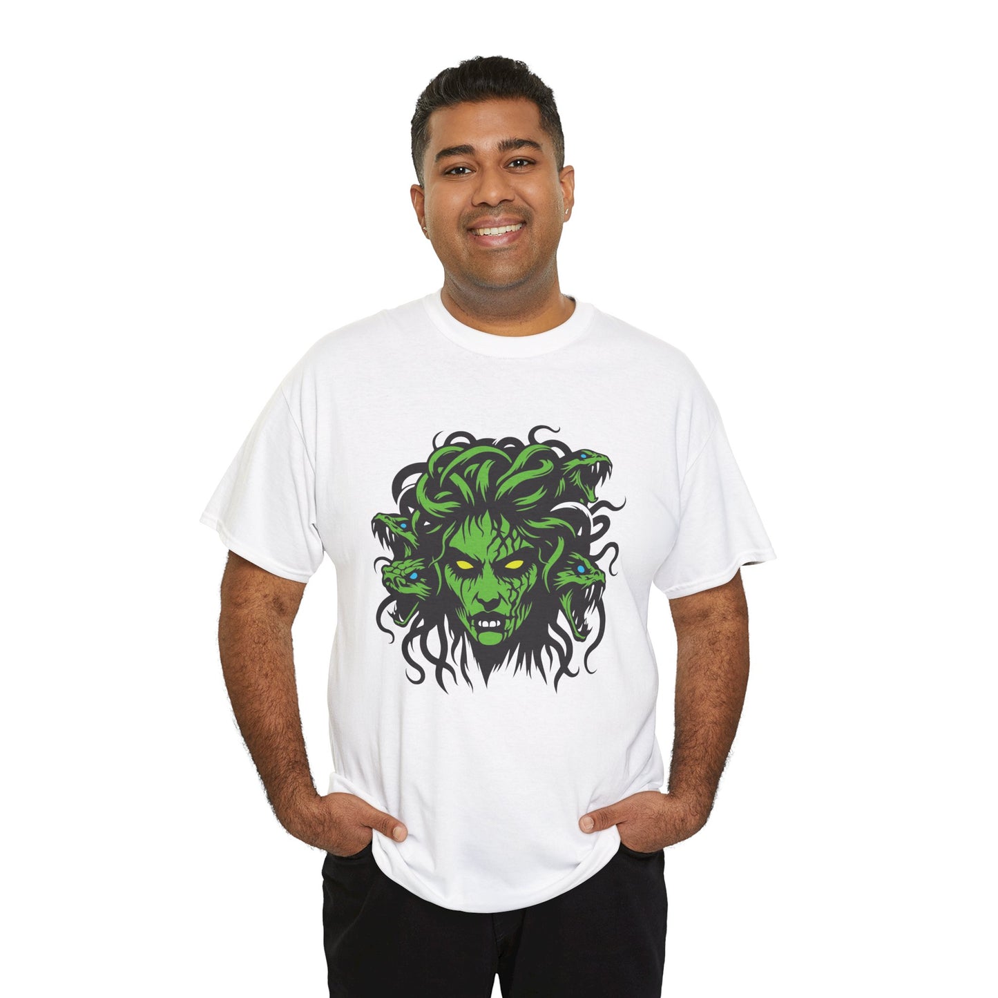 Medusa. Heavy Cotton T-Shirt