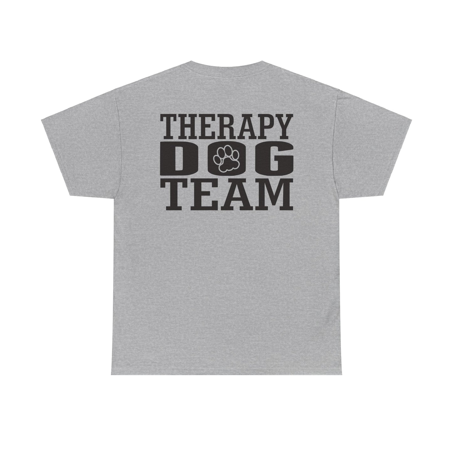 Therapy Dog Team. Heavy Cotton T-Shirt