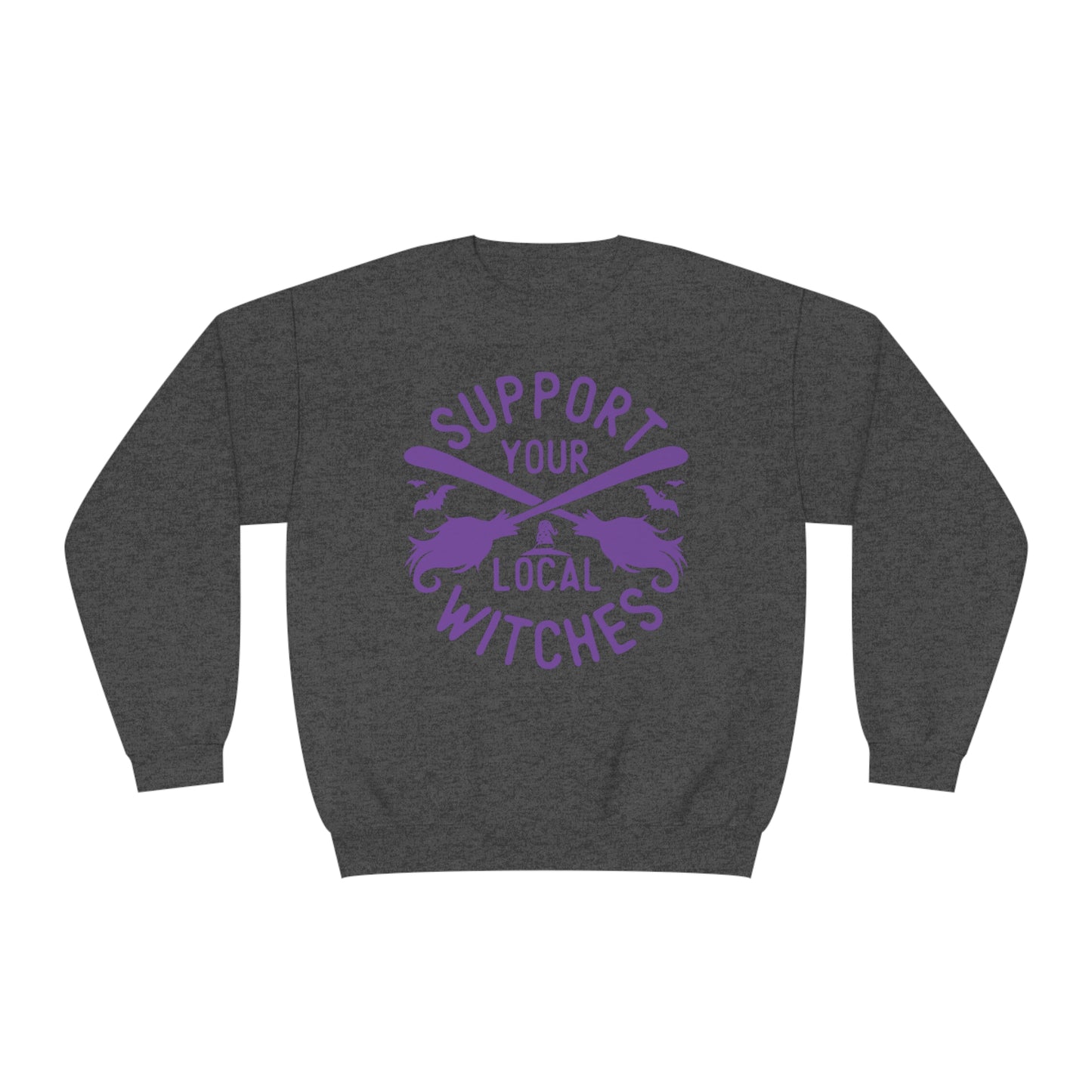 Support Your Local Witches, Unisex NuBlend® Crewneck Sweatshirt