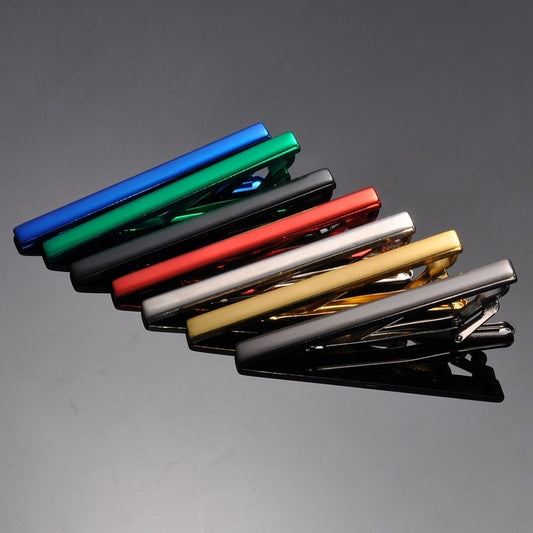 Brushed Glossy Tie Clip