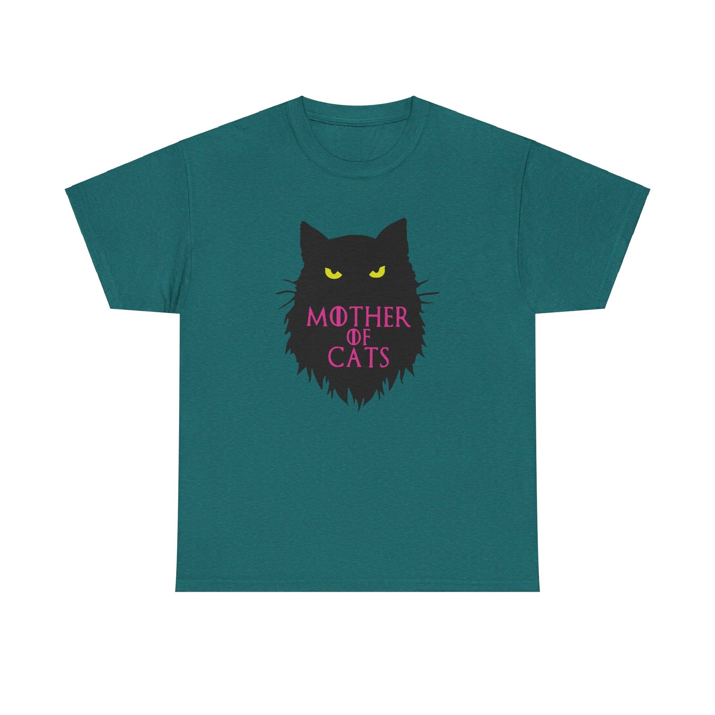 Mother of Cats. Heavy Cotton T-Shirt