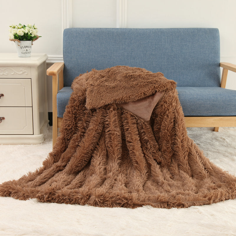 Plush  Double-layer Blanket