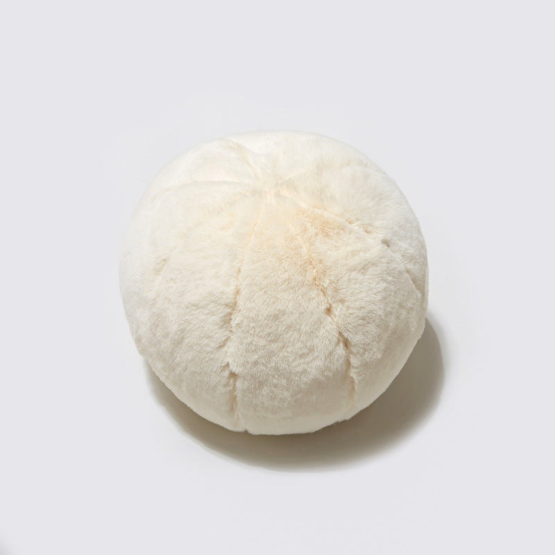 Round Plush Sofa Cushion