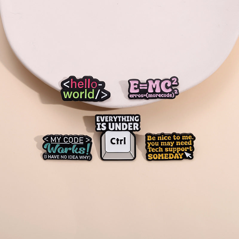 Personality Brooches