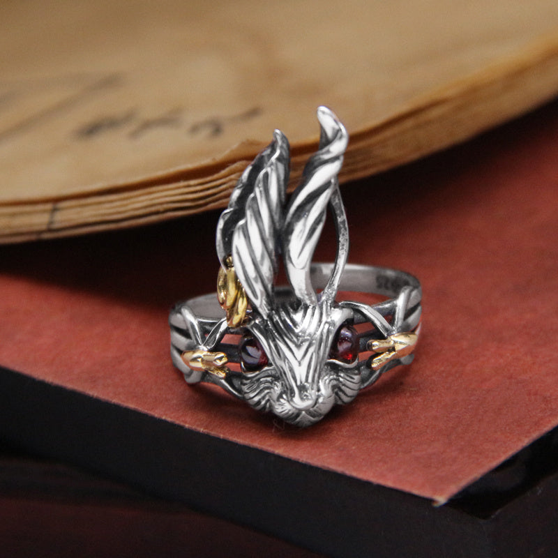 Red-eyed Rabbit Ring