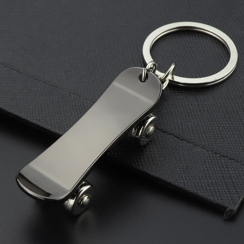 Skateboard Keychain