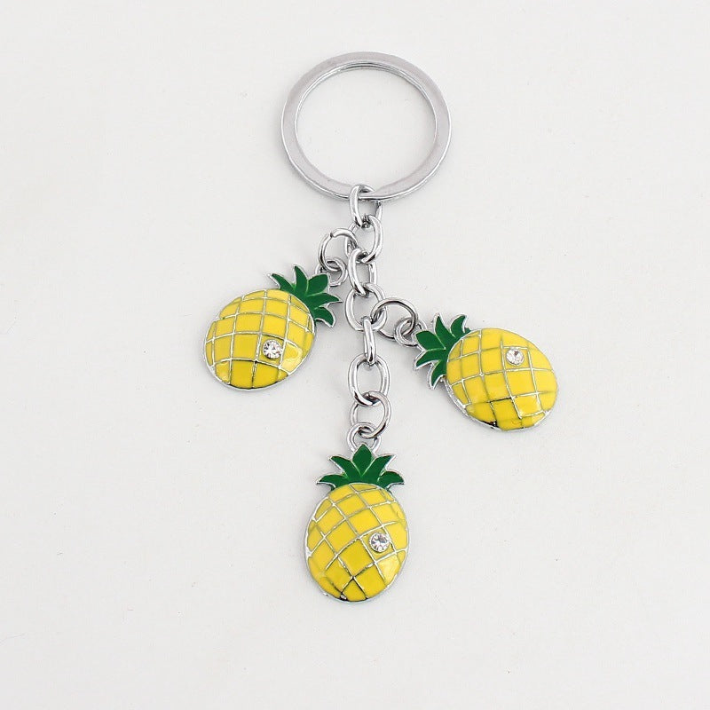 Pineapple Keychain