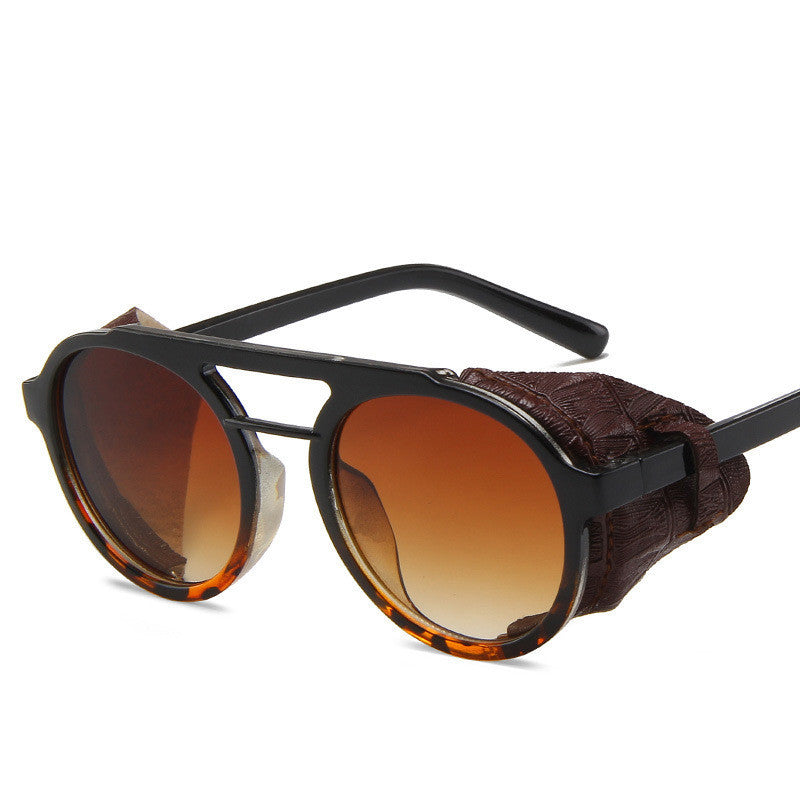 Windproof big frame sunglasses