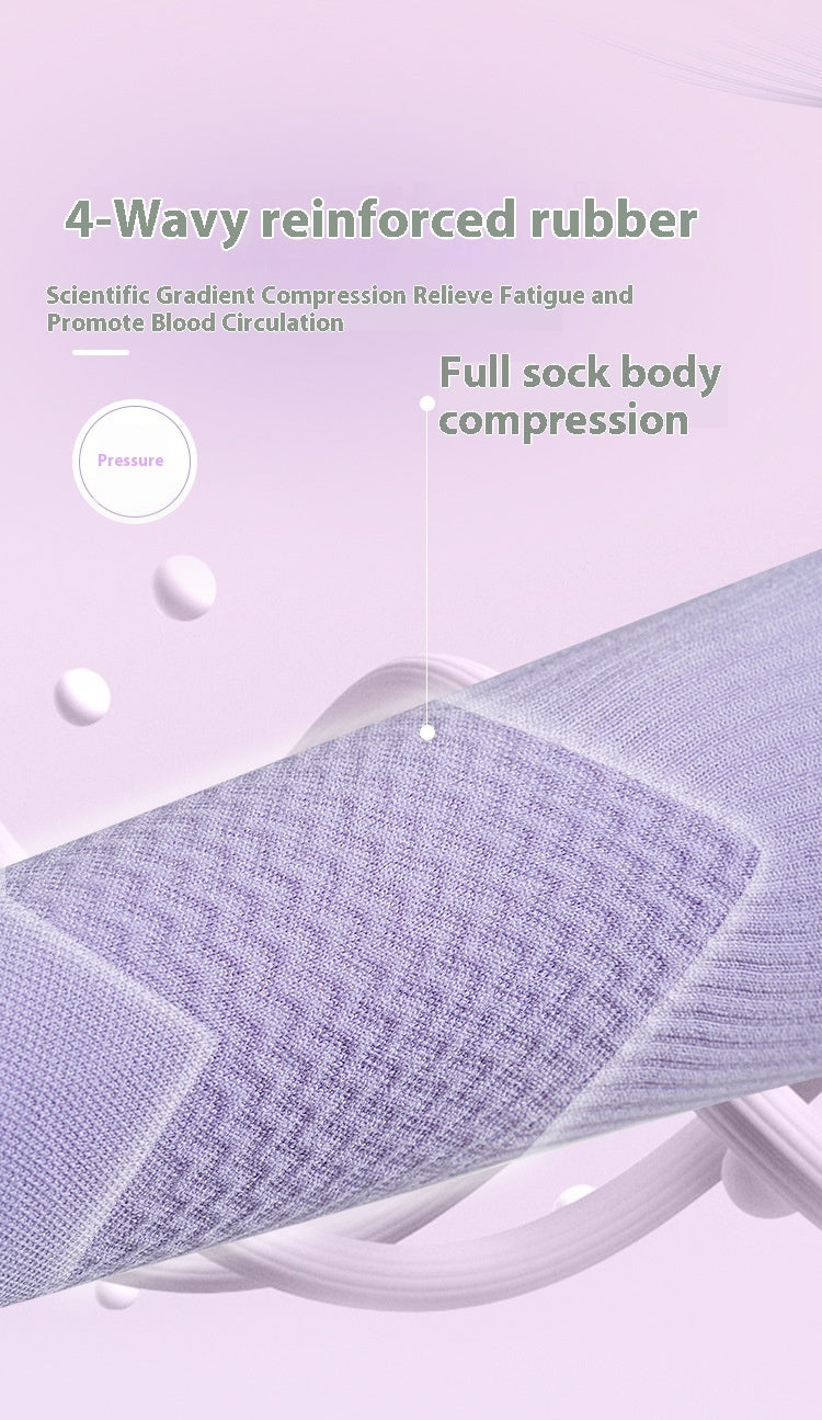 Pressure Calf Breathable Towel Bottom Athletic Socks