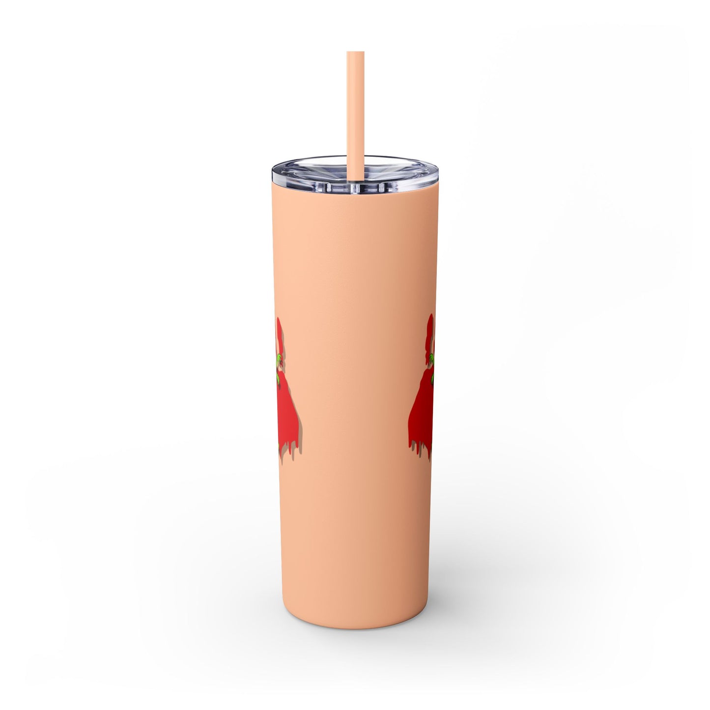 Zombie Zone. 20oz Skinny Tumbler with Straw