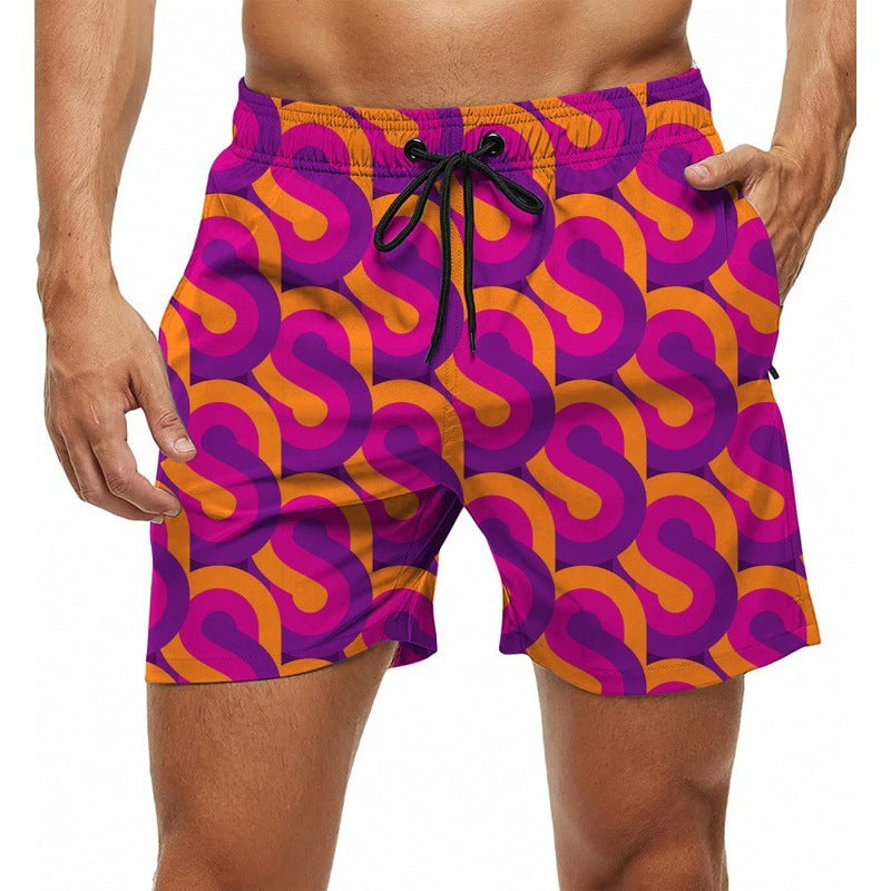 Men's Beach Swim Trunks