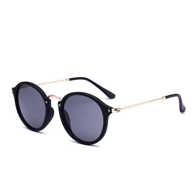 Metal Round Face Sunglasses