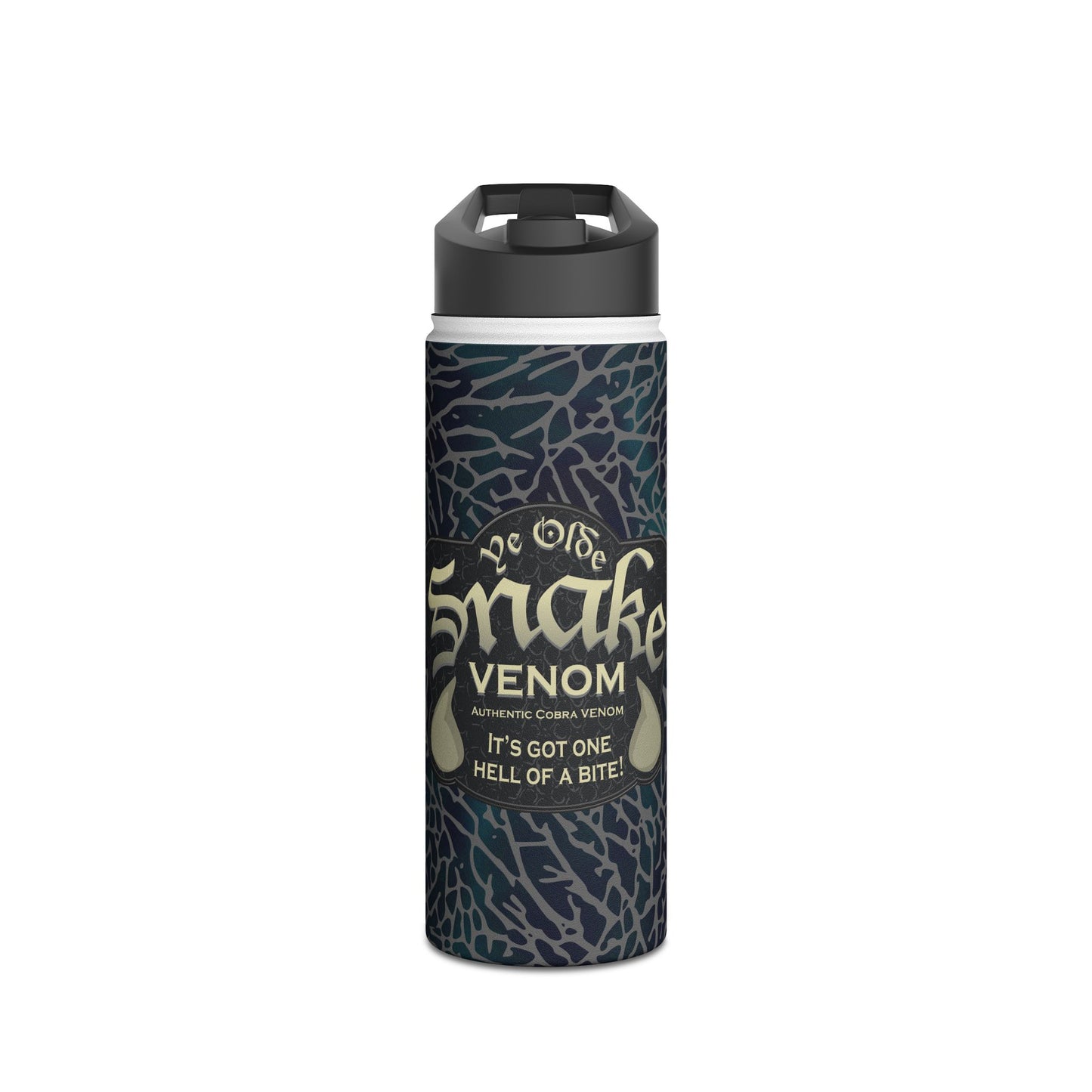 Snake Venom. Stainless Steel Water Bottle