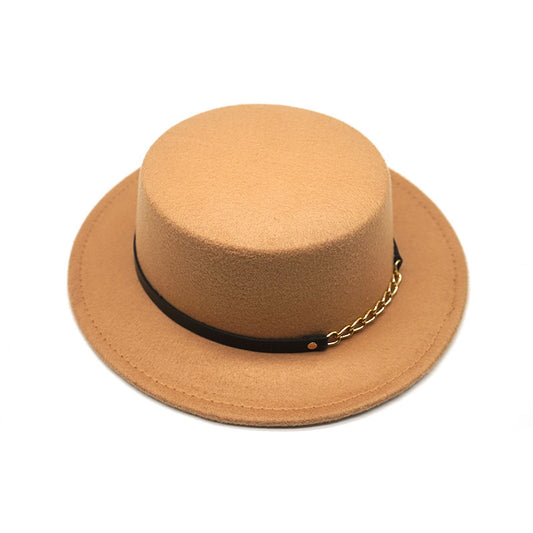 British Style Flat Top Hat