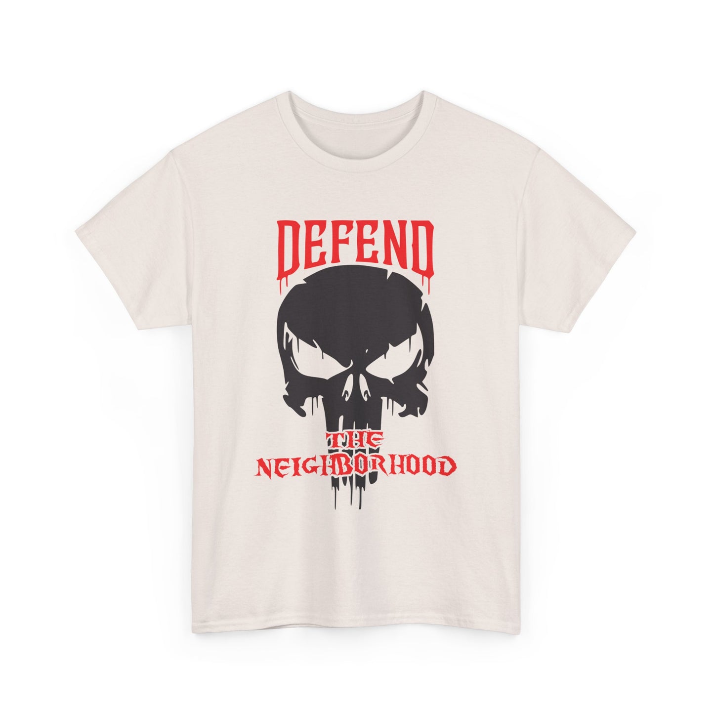 Defend the Neighborhood. Heavy Cotton T-Shirt