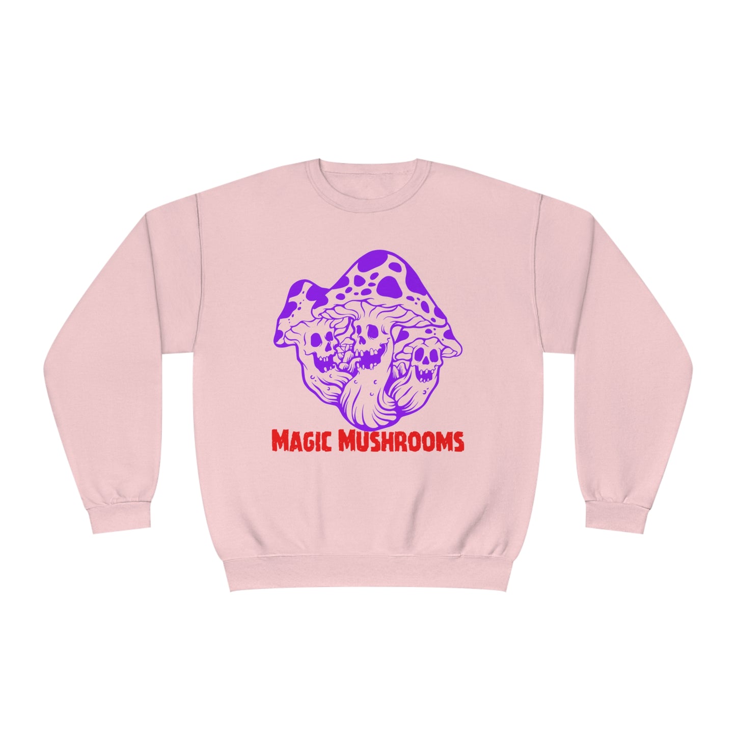 Magic Mushrooms, Unisex NuBlend® Crewneck Sweatshirt